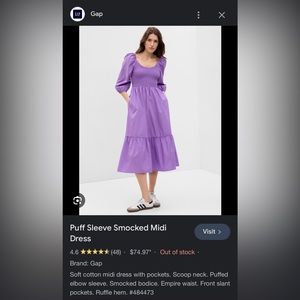 Only worn once for a graduation. Beautiful purple dress.